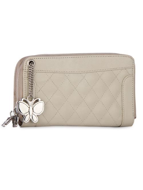 beige geometric pattern leatherette wallet - 1055735 - Standard Image - 1