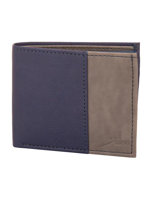 blue faux leather wallet - 10846384 - Standard Image - 1