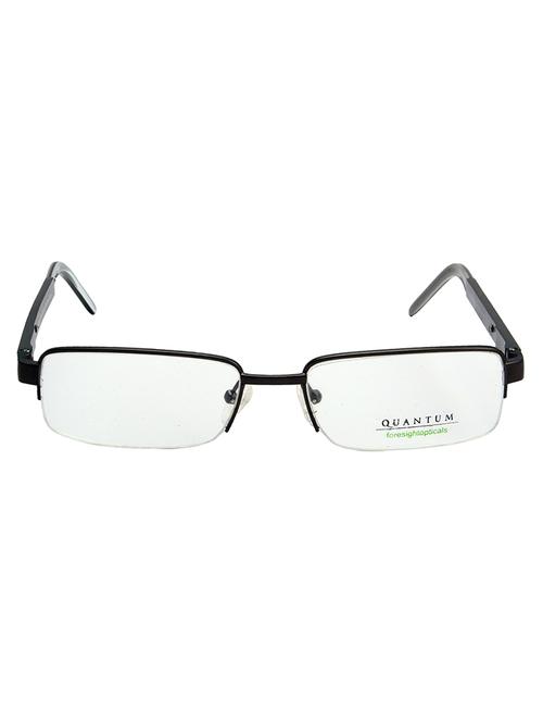 natural color, rectangle half rim eyeglass frame - 11262647 - Standard Image - 1