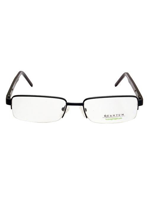 natural color, rectangle half rim eyeglass frame - 11262649 - Standard Image - 1
