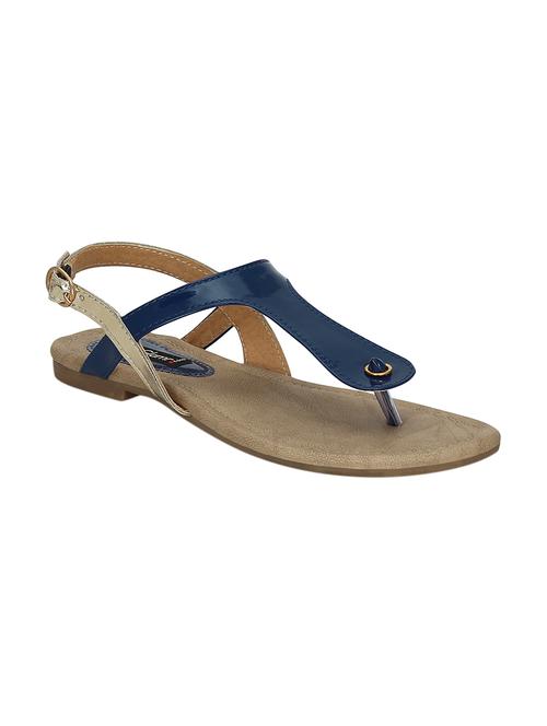 blue back strap sandal - 13938091 - Standard Image - 1