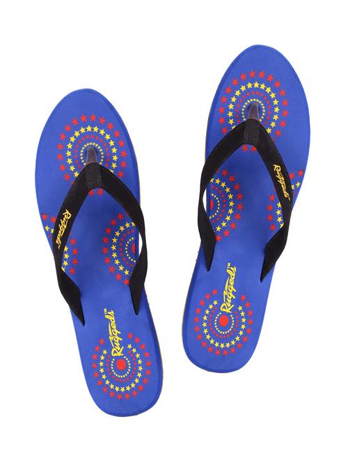blue printed flip flop - 13976322 - Very Small Image - 1