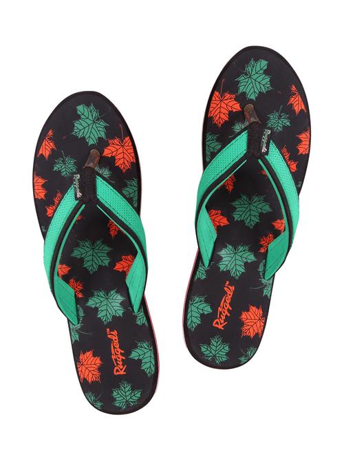 green printed flip flop - 13976323 - Very Small Image - 1
