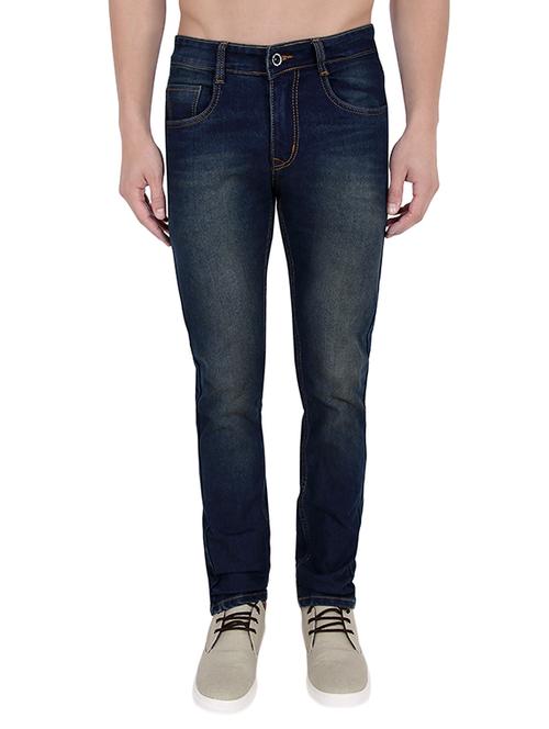 blue denim washed jean - 14070865 - Standard Image - 1