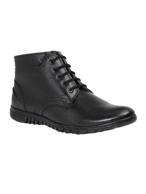 black leather low ankle boot - 14131833 - Standard Image - 1