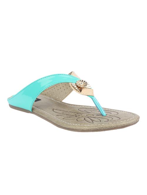 sea green toe separator sandal - 14195281 - Standard Image - 1