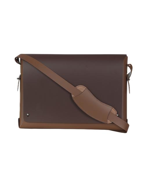 brown leather regular sling bag - 14657238 - Standard Image - 1