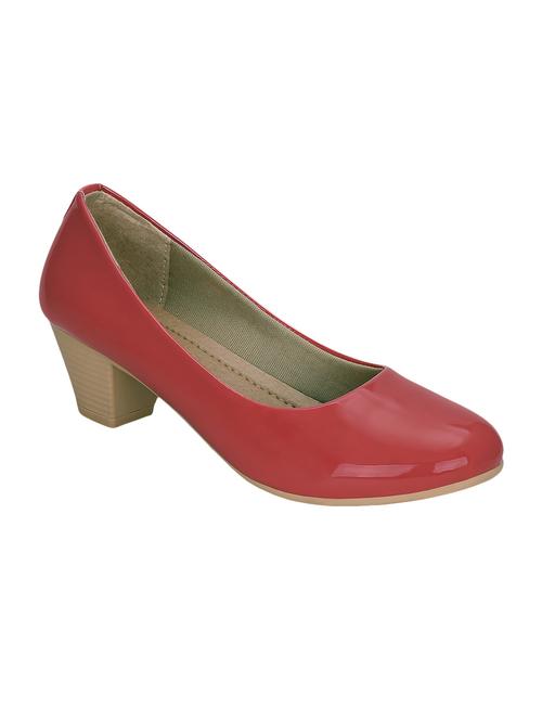 maroon slip on pump - 14705310 - Standard Image - 1