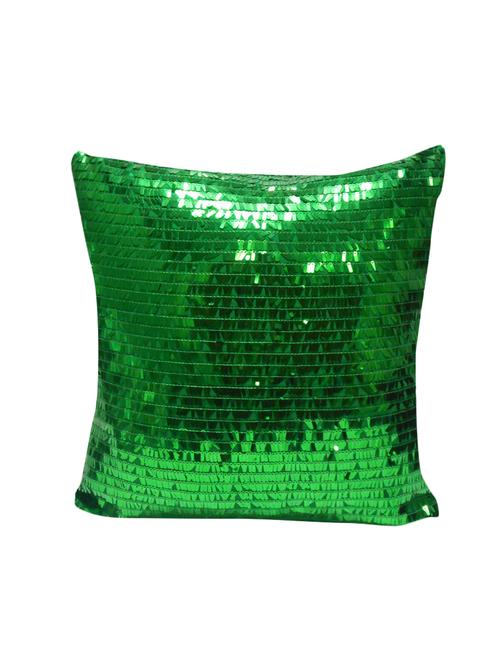 polyester sequined single cushion cover - 14740505 - Standard Image - 1
