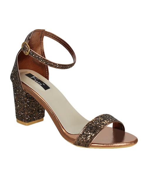 copper ankle strap sandal - 15176485 - Standard Image - 1