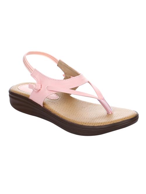 pink back strap sandals - 15285461 - Standard Image - 1