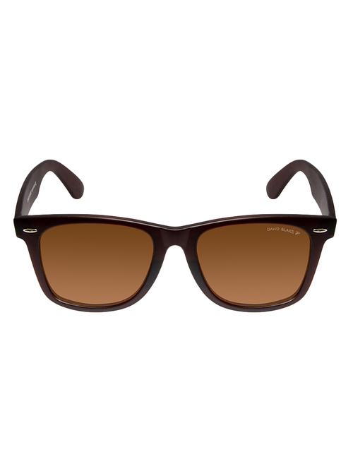 david blake brown wayfarer polarized & uv protected sunglass - 15324141 - Standard Image - 1