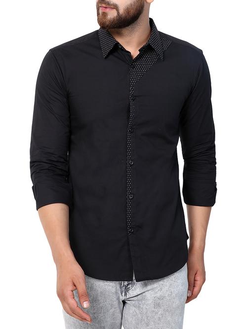 black printed casual shirt - 15418123 - Standard Image - 1