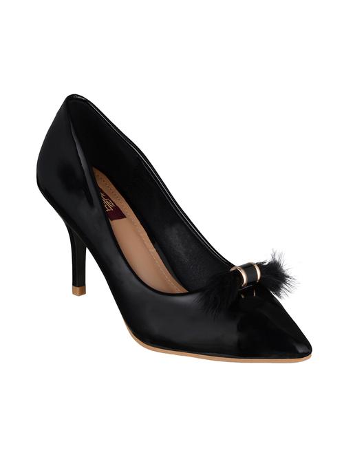 black slip on pumps - 15431600 - Standard Image - 1