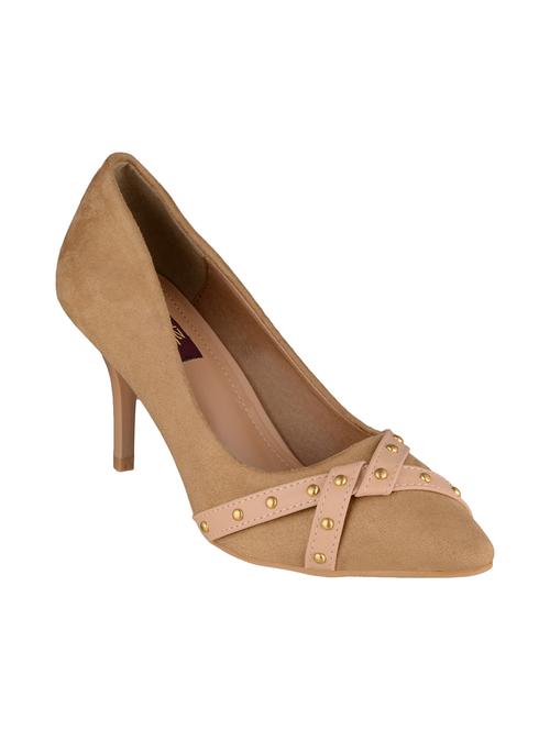 brown slip on pumps - 15431615 - Standard Image - 1
