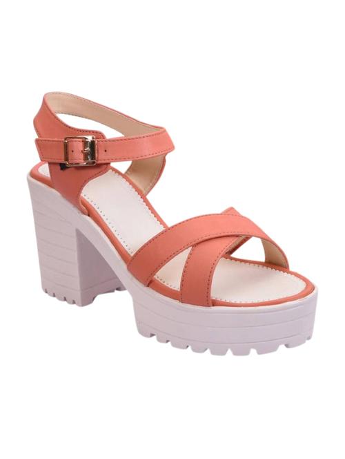 pink ankle strap sandals - 15433371 - Standard Image - 1