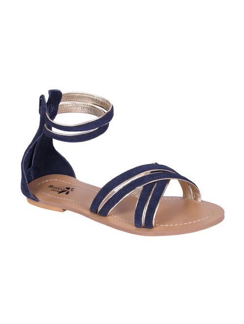 blue ankle strap sandals - 15457018 - Standard Image - 1
