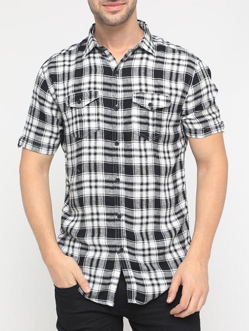 multi colored cotton casual shirt - 15582713 - Very Small Image - 1