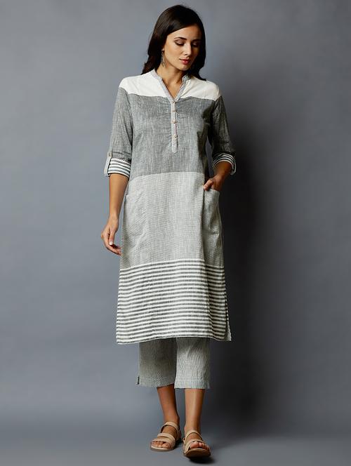 straight kurta with pocket - 15637150 - Standard Image - 1