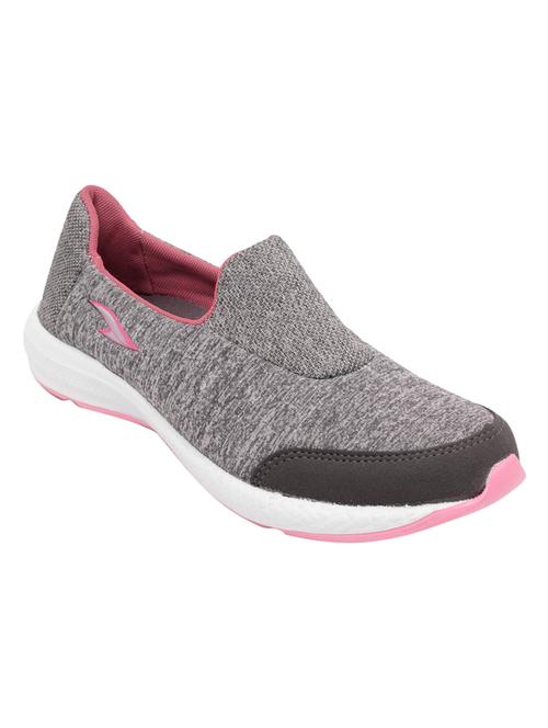 grey slip on sports shoes - 15739487 - Standard Image - 1