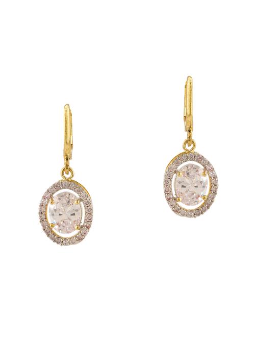 white metal drop earring - 15814753 - Standard Image - 1