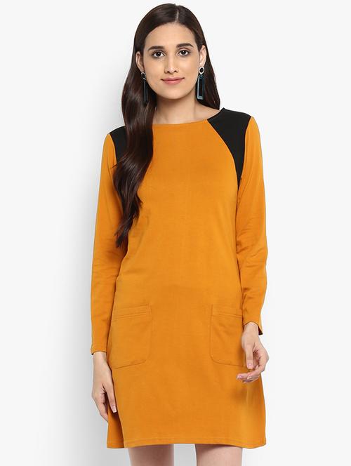 pocket patch a-line dress - 15833427 - Standard Image - 1