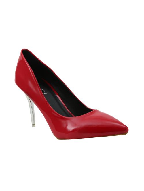 red slip on pumps - 15841981 - Standard Image - 1