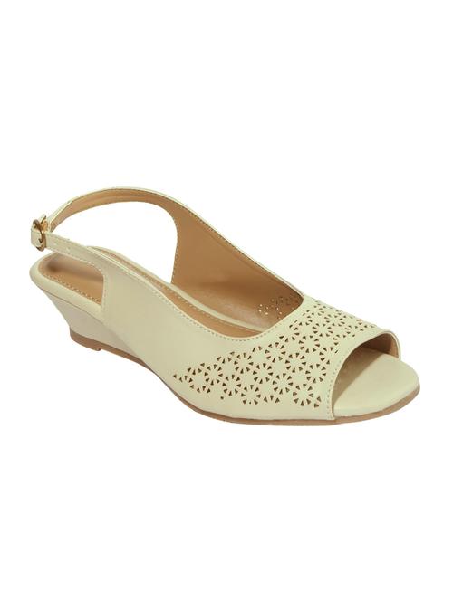 beige back strap wedges - 15851300 - Very Small Image - 1