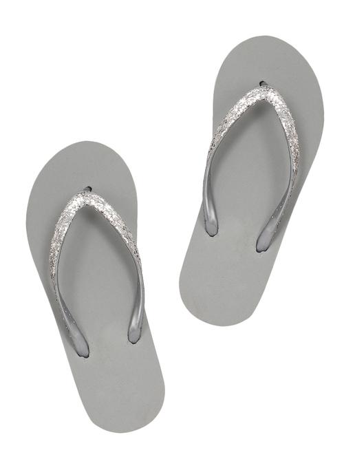 grey toe separator flip flops - 15858649 - Standard Image - 1