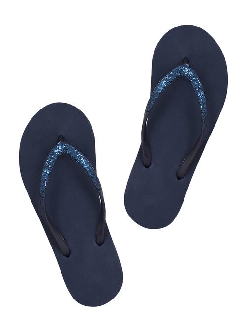 blue toe separator flip flops - 15858651 - Standard Image - 1