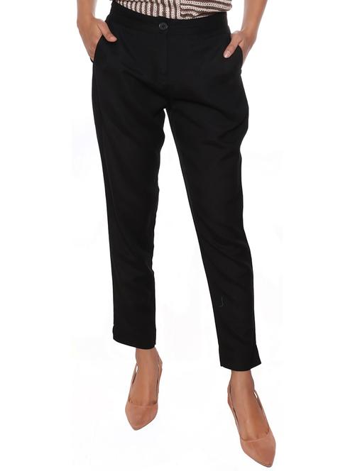 high rise pleated trouser - 15935001 - Standard Image - 1