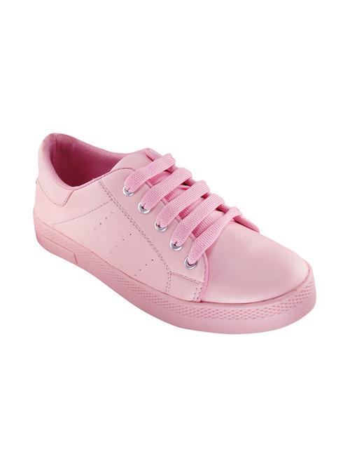 pink lace-up sneakers - 15962241 - Very Small Image - 1