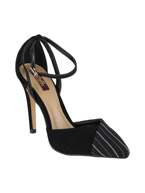 black ankle strap sandals - 15973390 - Standard Image - 1