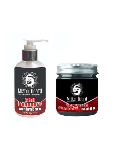 mister beard anti dandruff conditioner with charcoal scrub - 15985901 - Standard Image - 1