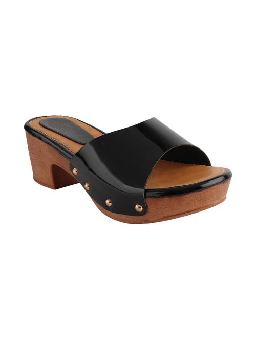 black slip on sandals - 16062358 - Very Small Image - 1