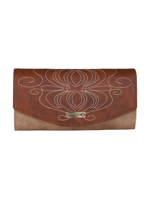brown leatherette (pu wallet - 16168502 - Very Small Image - 1
