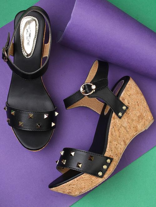 black back strap wedges - 16171080 - Standard Image - 1