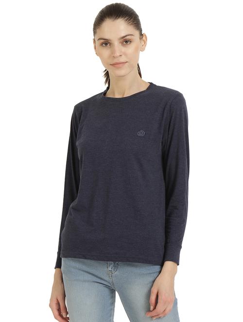 crew neck solid top - 16312807 - Standard Image - 1