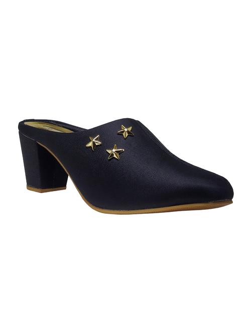 black slip on pumps - 16459420 - Standard Image - 1