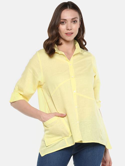 pocket patch solid shirt - 16590712 - Standard Image - 1