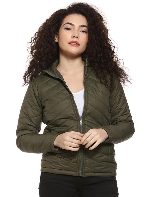 pocket detail bomber/biker jacket - 16592288 - Standard Image - 1
