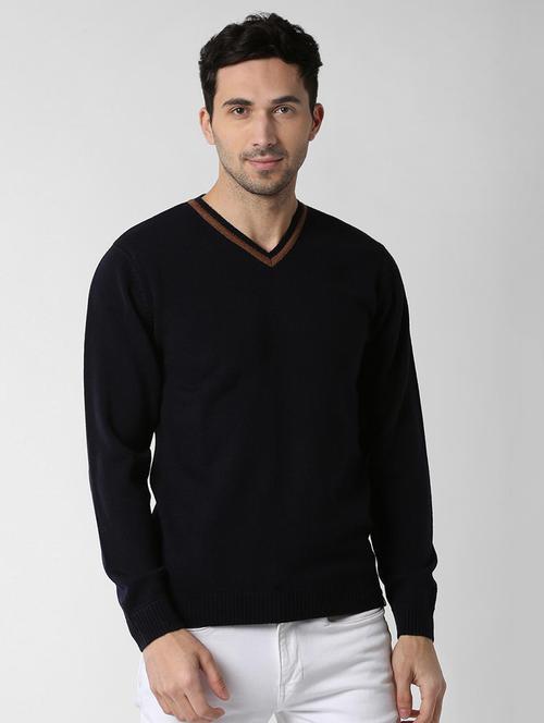 black solid pullover - 16620737 - Standard Image - 1
