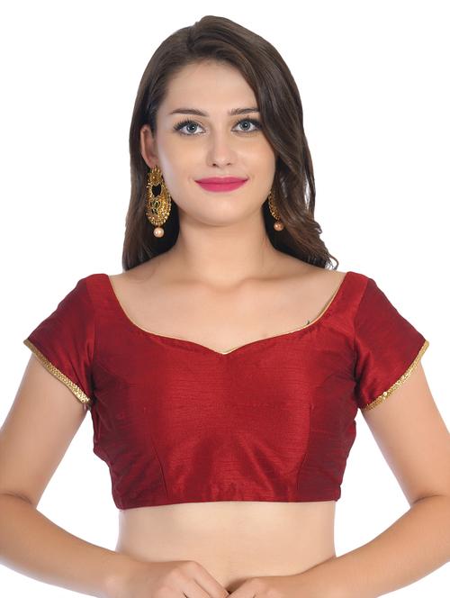 sweet heart solid blouse - 16645494 - Standard Image - 1