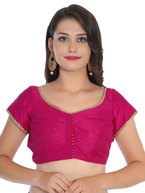 sweet heart solid blouse - 16645496 - Standard Image - 1
