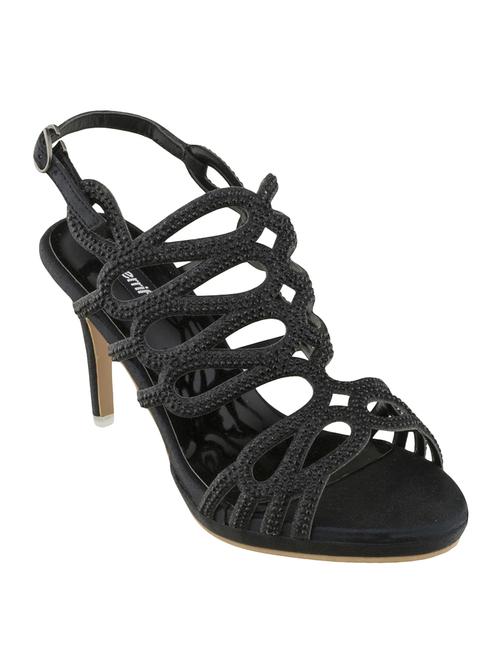 black back strap sandals - 16660222 - Standard Image - 1