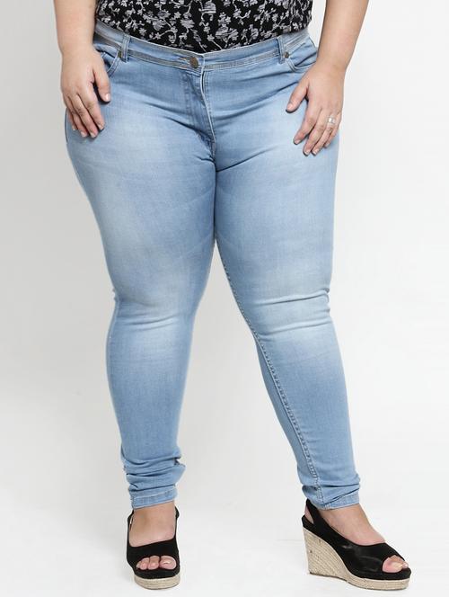 mid rise pocket detail jeans - 16741122 - Standard Image - 1