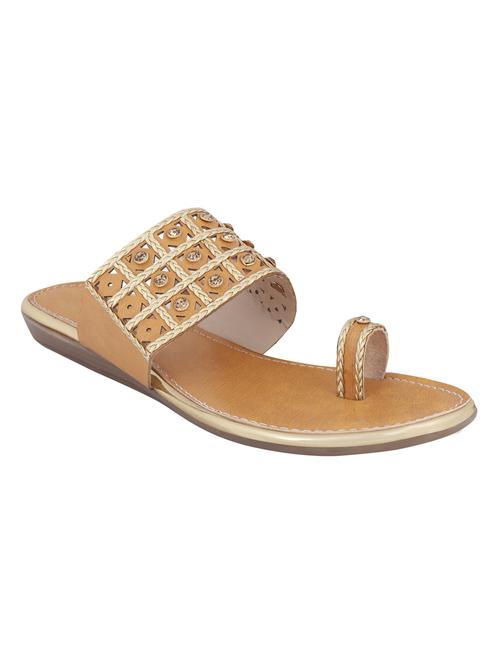 tan one toe sandals - 16759213 - Very Small Image - 1