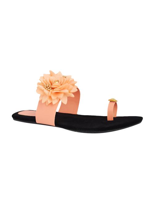 nude one toe sandals - 16816035 - Standard Image - 1
