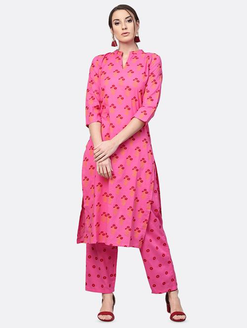 floral kurta palazzo set - 16851759 - Standard Image - 1