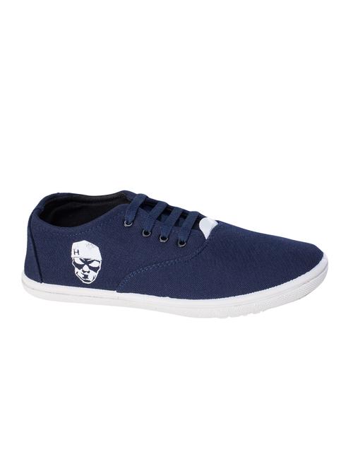 navy lace up sneakers - 16904054 - Standard Image - 1